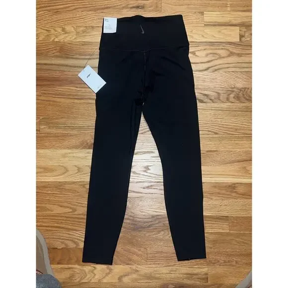 NIKE Women's YOGA Dri-FIT Yoga High-Waist 7/8 Metallic Trim Leggings NWT MEDIUM - Picture 5 of 8